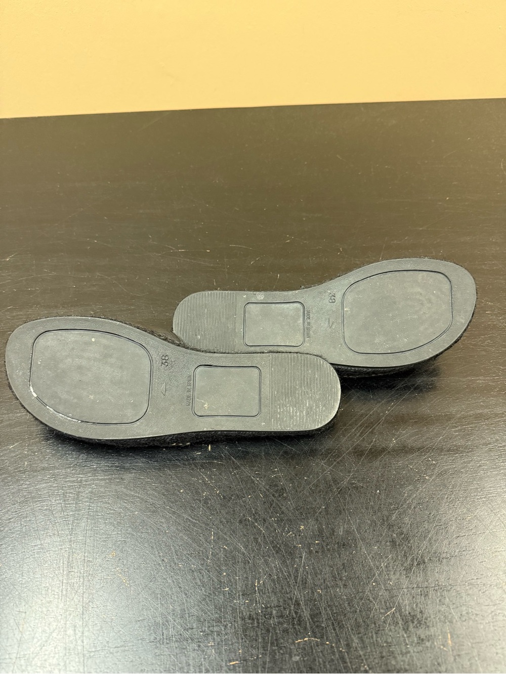 Valentino Black Quilted Slide Mules with Gold V-Logo - Picture 3 of 4